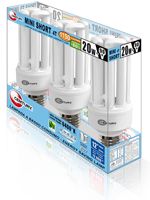 [BB4S202764] BB4S202764 4T SHORT BL. 3 PZ. 20W E27 6400K CENTURY
