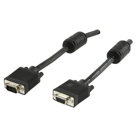 [CABLE178] CAVO MATSUYAMA PER MONITOR VGA MASCHIO-FEMMINA NICHEL 5MT. CABLE178