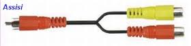 [CZ180900] CAVO 2 SPINA RCA DORATA -1 PRESA RCA DORATE 0.20MT 100% RAME STAR