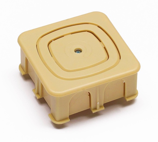 [E10280] COPERCHIO + SCATOLA TELEFONICA DA INCASSO UNIFICATA  EMIKO