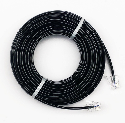 [E10555] PROLUNGA LINEARE TELEFONICA MT.15 + 2 SPINE 6/4 EMIKO