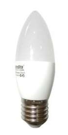 [GH100400] LAMPADA BASSO CONSUMO OLIVA 9W 2700K CLASSE A E27 ROHS  STAR