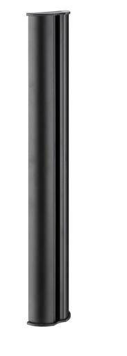 [GHOST65] CANALINA COPRI CAVI IN METALLO MELICONI GHOST 65 NERO CM 65