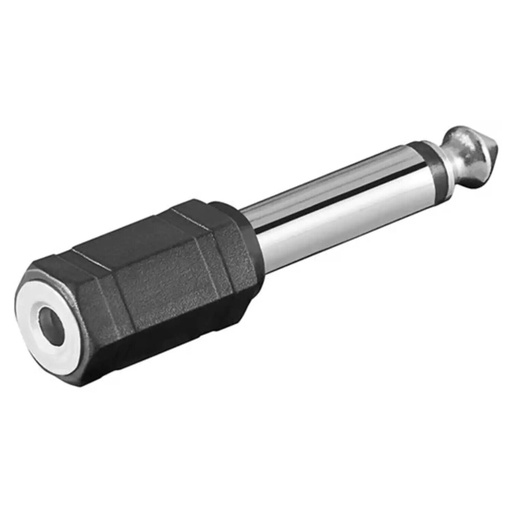 [GP302500] ADATTATORE SPINA DIAM.3.5 MONO / PRESA DIAM. 6.3 STEREO STAR