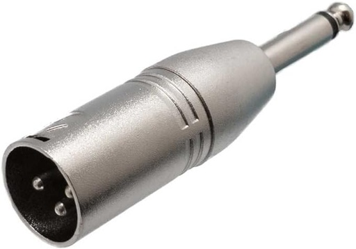 [GQ050500] ADATTATORE PRESA 6.3 MONO / PRESA MICROFONO 3 POLI STAR