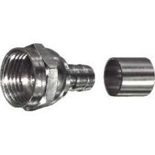 [GQ100200] SPINA BNC A CRIMPARE X RG 59   POLYPROPILENE  STAR