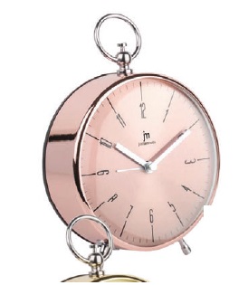 [JA7045R] SVEGLIA QUARZO ANALOGICA ROSA LOWELL