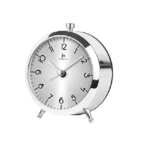 [JA7046S] SVEGLIA QUARZO ANALOGICA SILVER LOWELL