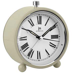 [JA7048BEI] SVEGLIA QUARZO MOVIMENTO CONTINUO SILENZIOSO BEIGE LOWELL