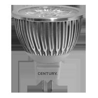 [K12TLED035364] LAMPADA LED CENTURY DICROICA GU5.3-MR16 12V 3W 230Lm 6400K