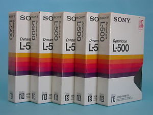 [L250SY] VIDEOCASSETTA DA REGISTRARE SONY BETAMAX SONY