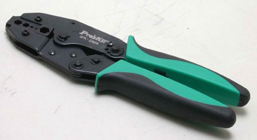 [LU220200] PINZA A CRIMPARE X CONNETTORI COAX 6PK 230PA STAR
