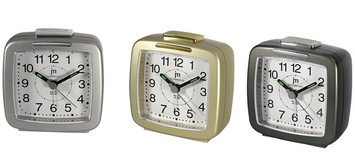 [U41952D] SVEGLIA QUARZO ANALOGICA DORATA LOWELL