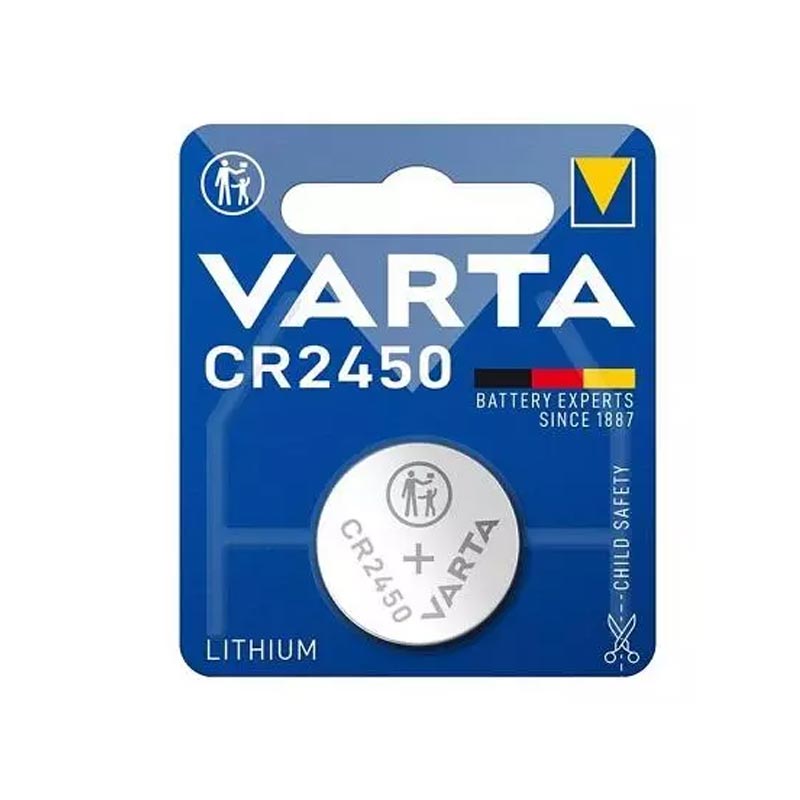 PILE VARTA SPECIALISTICHE 3V LITHIO BL. 2 6450/CR2450