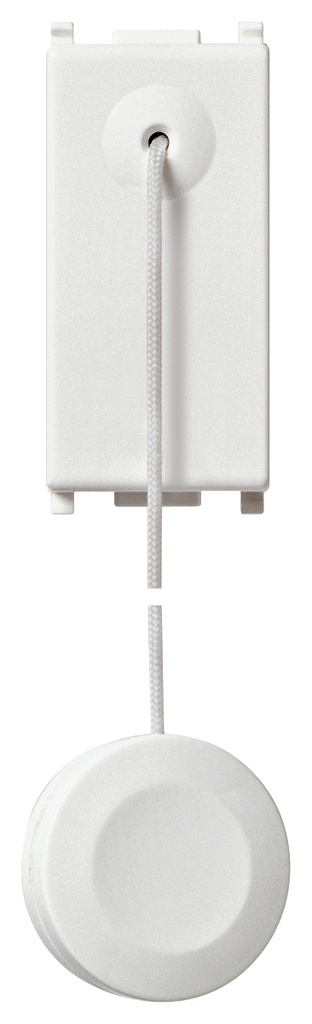 FRUTTO VIMAR PULSANTE A TIRANTE 10A A INCASSO 10/16A 250V SERIE PLANA BIANCO