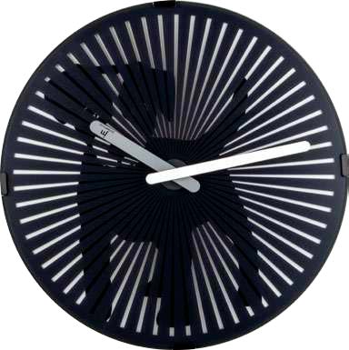 OROLOGIO PARETE ABS CON MOVIMENTO-CANE LOWELL