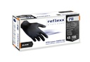 GUANTI IN NITRILE NERI SENZA POLVERE REFLEXX R78 EXTRA LARGE REFLEXX