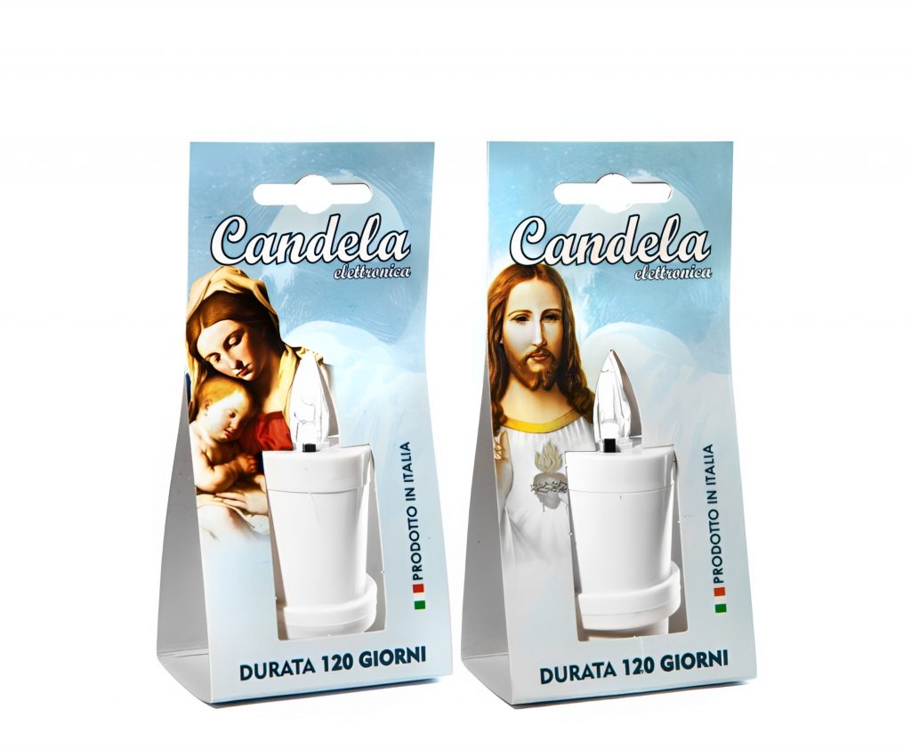 LUMINO LED A BATTERIE STILO AA INCLUSE DURATA 120GG. Ø 3.2 CM. - H 9.5 CM COLORE BIANCO