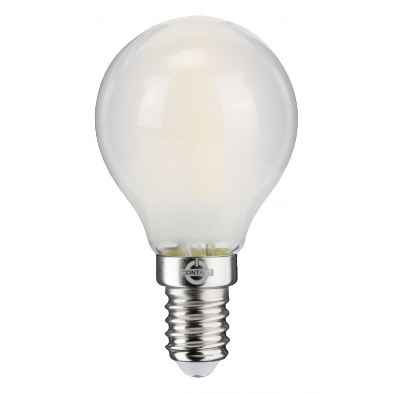 LAMPADA LED-FILO  CONTAKT SFERA G45 ALTA EFFICIENZA 6.5W 750LM E14 SMERIGLI.3000