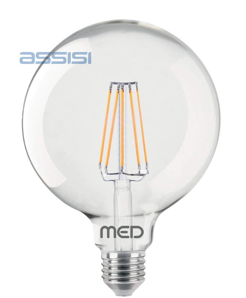 GLOBO G125 FILO-LED 9W 1055LM E27 2700K CHIARO  MED
