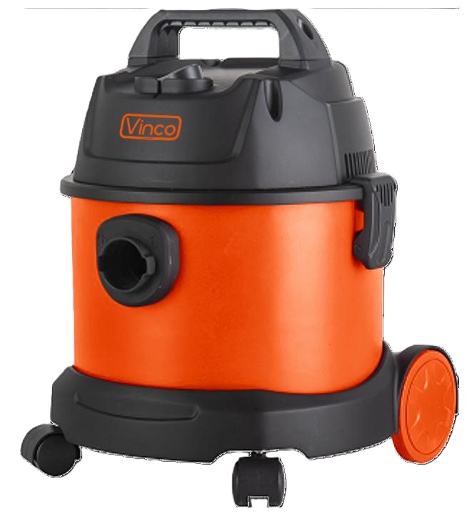 BIDONE ASPIRACENERE VINCO ASPIRA ANCHE CENERE CALDA 12LT. POTENZA 800W - FILTRI E TUBI IN DOTAZIONE-