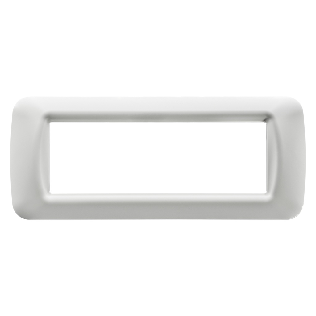PLACCA NUVOLA GEWISS TECNOPOLIMERO BIANCO NUVOLA 6 POSTI SERIE SYSTEM