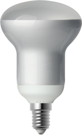 R50 7W CFL E27 2700K 10000H LIGHT