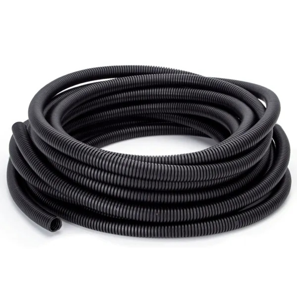 TUBO CORRUGATO CONTAKT 21.2 X 10M NERO