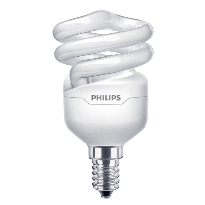 LAMAPDA RISPARMIO ENERGIA PHILIPS TORNADO SPIRALE 230V 5W E14 2700K 214276 