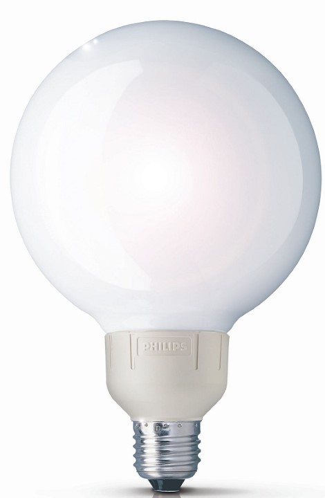 LAMPADA RISPARMIO ENERGIA PHILIPS GLOBO G120 230V 20W E27 2700K PLEDPRO20