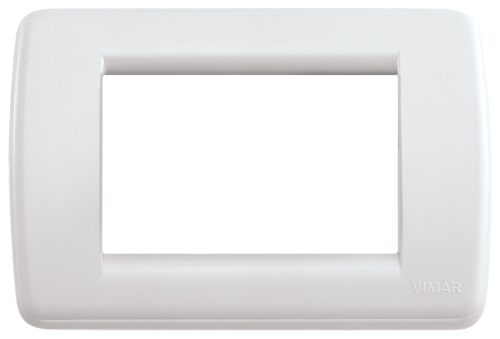 PLACCA VIMAR RONDO' SERIE IDEA BIANCO 3 POSTI