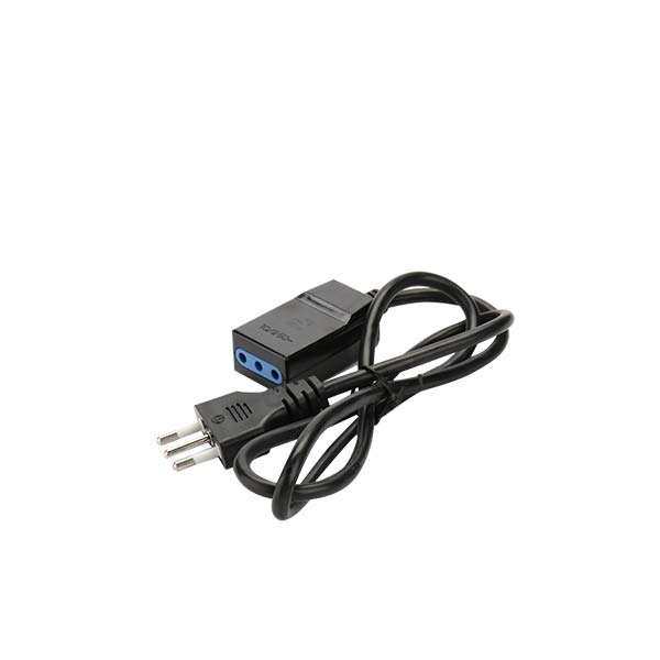 PROLUNGA SPINA +PRESA 3X1 MT.10 NERO FAI