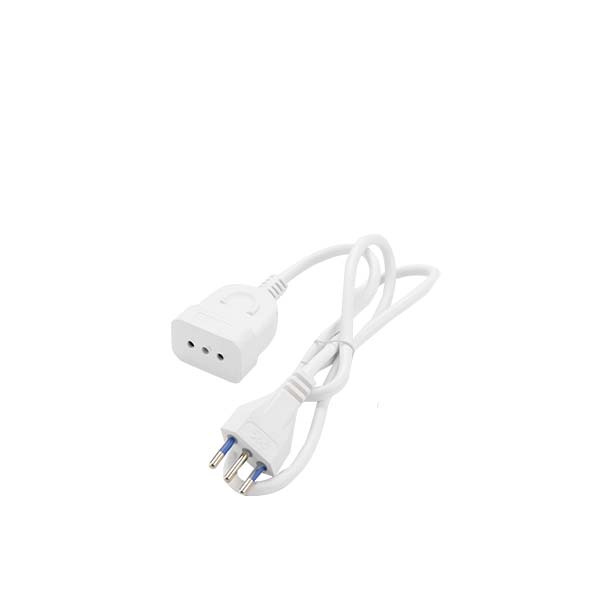 PROLUNGA SP/PR 10A 3X0,75 1MT BIANCA FAI