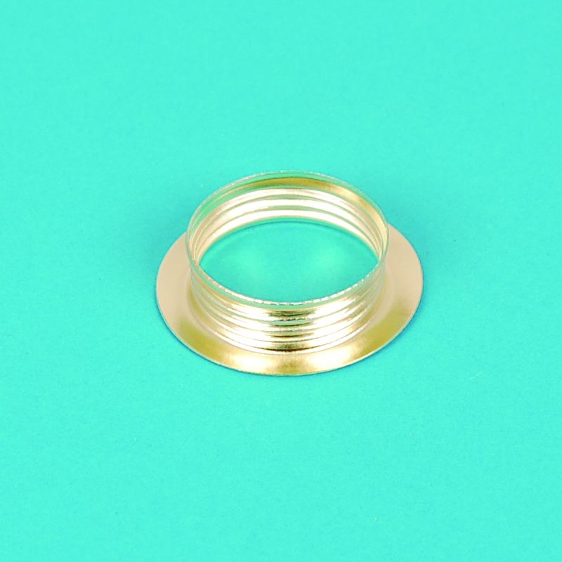 GHIERA FAI FILETTATA OTTONE E14 IN METALLO