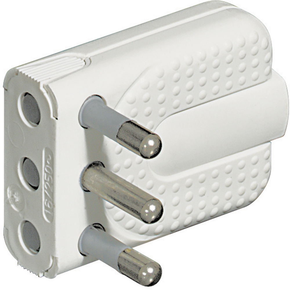 KIT - SPINA CORNER SALVASP. 2P+T 16A BIANCO BTICINO