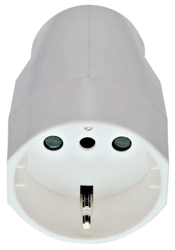 PRESA CIVILE VIMAR   2P+T16A  PRESA SCHUKO TIPO P30 250V  BIANCO