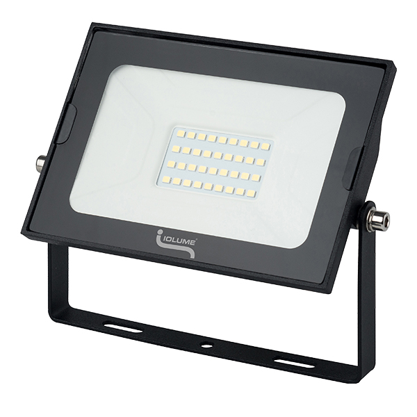 PROIETTORE FARO LED M.C. ELTTRICI 30W MODELLO GARDA LUCE NATURALE 4000K 3000Lm NERO 