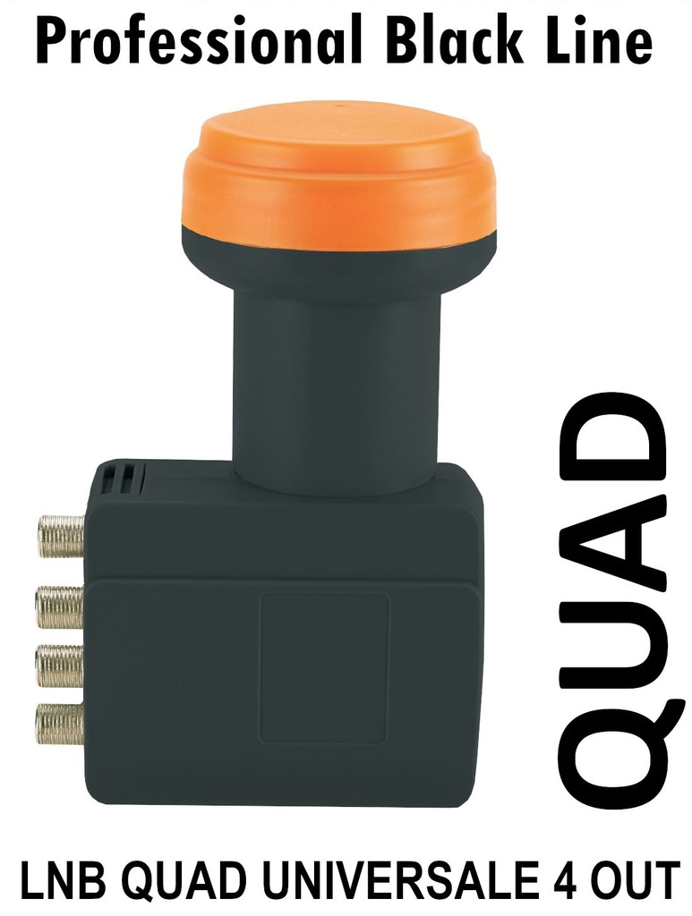 LNB QUAD.4OUT INDIPENDENTI BLINDATO GSM/4G/LTE SYNCRO