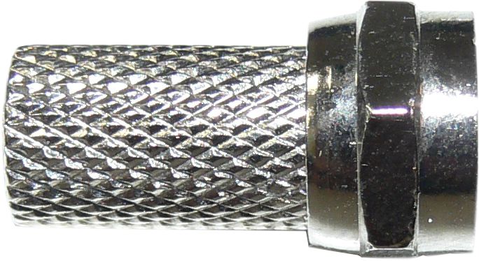 CONFEZIONE 100 SPINE "F" PER CAVO TV/SAT DA 6,7 MM