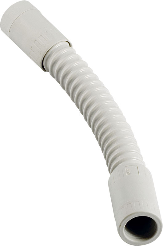 CURVA FAEG FLESSIBILE PER TUBI RIGIDI TUBO-TUBO STAGNA IP65 Ø20