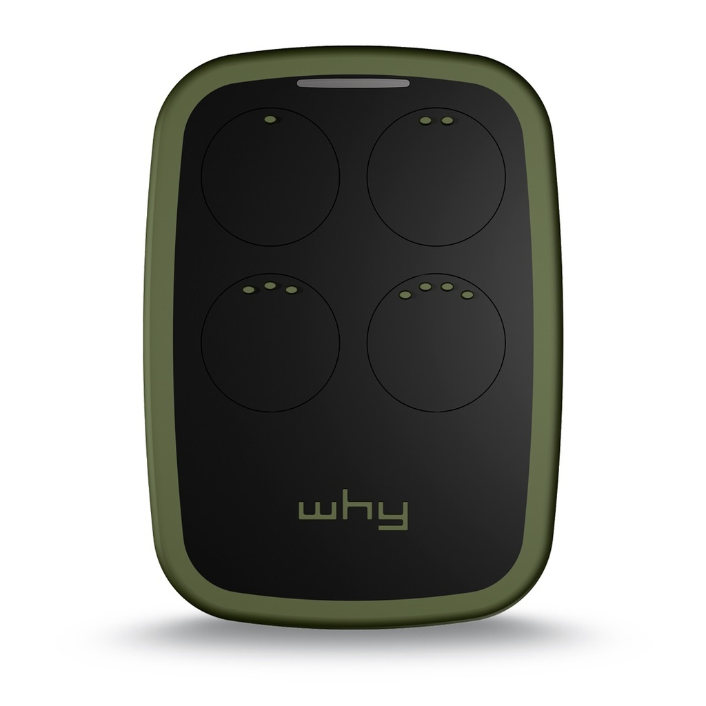 RADIOCOMANDI CONTAKT WHY EVO NOA ROLLING CODE 4 CANALI NERO-VERDE