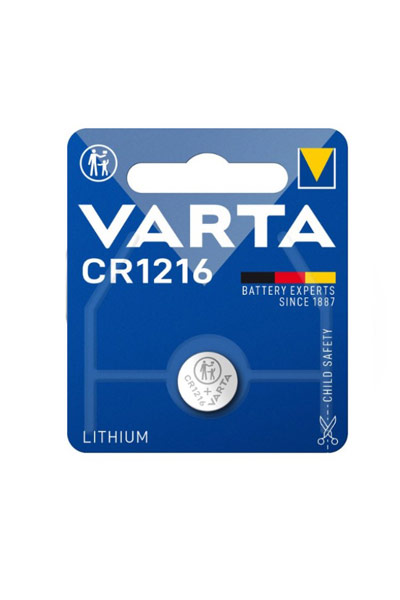 PILE VARTA SPECIALISTICHE 3V LITHIO BL. 1 6216/CR1216