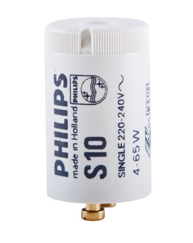 [S10] STARTER 4-65W SIN 220-240V WH EUR 12X25 CT. PHILIPS