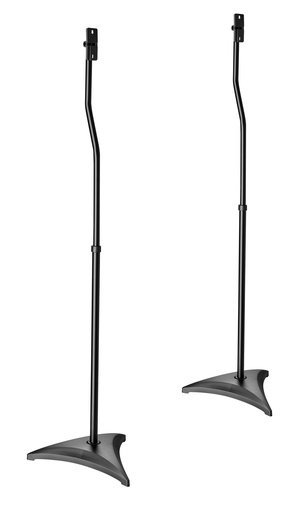 [SOUNDHTP] SUPPORTO CASSE ACUSTICHE BASE MELICONI SPACE SYSTEM SOUND HT SILVER SOUNDHTP