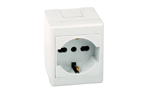 [FG10234] SCATOLA FAEG PER MINICANALINA CON PRESA SCHUKO