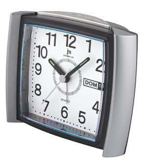 [U44902G] SVEGLIA QUARZO ANALOGICA CON CALENDARIO GRIGIO LOWELL