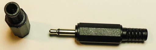 [V227] SPINA JACK 3.5 MM MONO CON GIUNTACAVO