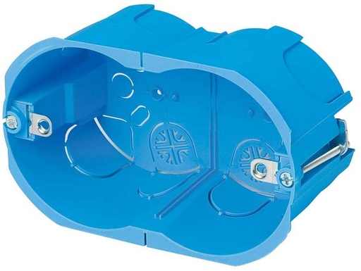 [FG10253] SCATOLA FAEG COMBINATA DA INCASSO 3 POSTI INSERTI IN FERRO PER CARTONGESSO Ø68