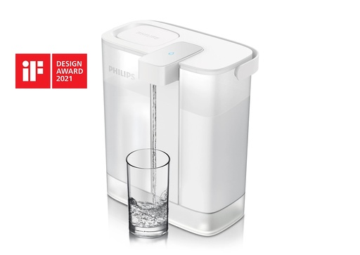 [AWP2980WH] CARAFFA SMART MICRO XCLEAN BIANCA DA 3.0LT CON TIMER PHILIPS WS