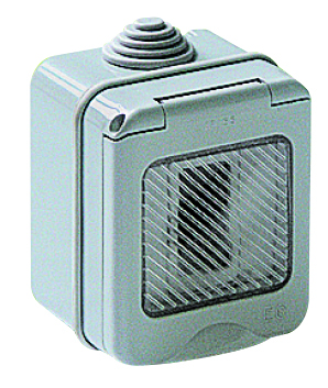 [FG12081] SCATOLA FAEG STAGNA PER GEWISS SYSTEM E CON ADATTATORE TIPO MAGIC IP55 1PT